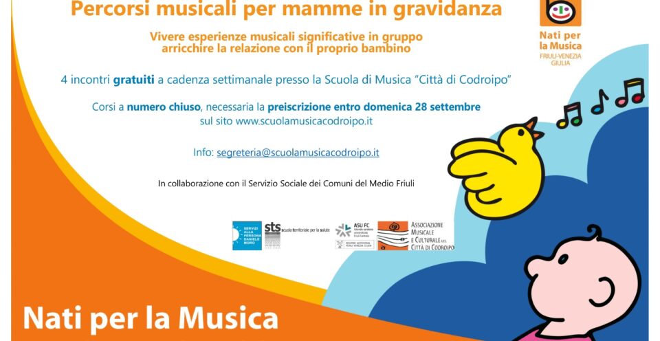 “Percorsi musicali per mamme in gravidanza”